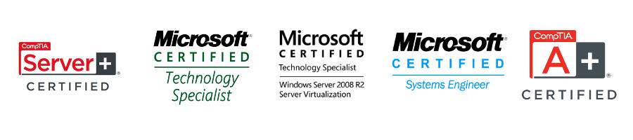 Allied Computer Services Certifications