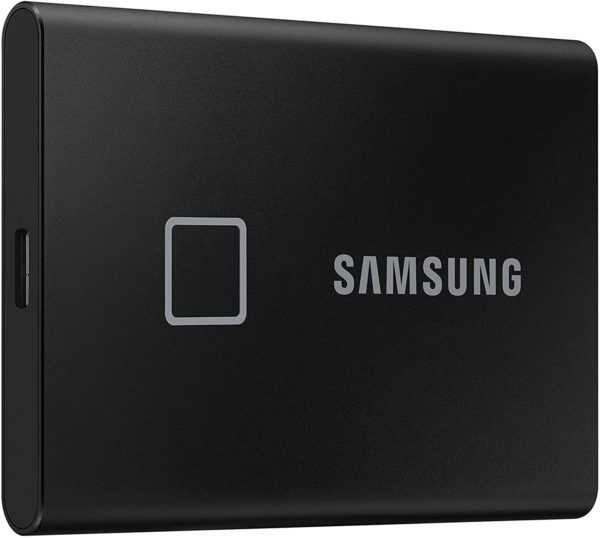 Samsung T7 Touch Portable SSD 2TB Side